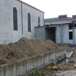 Prace wyburzeniowe przy kościele Podwyższenia Krzyża w Gdyni Wit 074